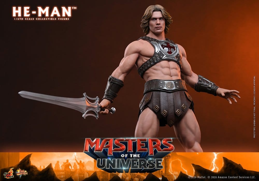 Hot Toys Masters of the Universe Movie Masterpiece Actionfigur 1/6 He-Man 31 cm