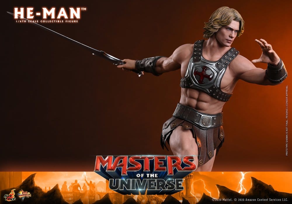 Hot Toys Masters of the Universe Movie Masterpiece Actionfigur 1/6 He-Man 31 cm
