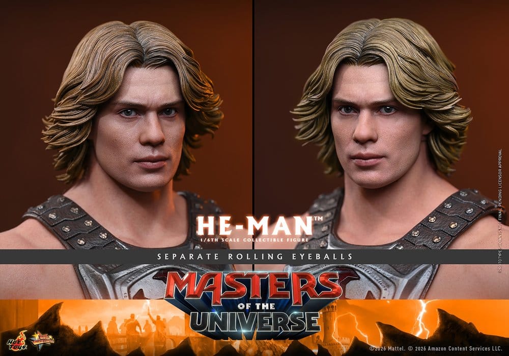 Hot Toys Masters of the Universe Movie Masterpiece Actionfigur 1/6 He-Man 31 cm