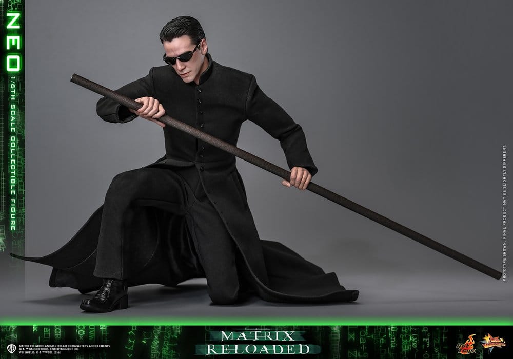 Hot Toys Matrix Movie Masterpiece Action Figur 1/6 Neo 31 cm