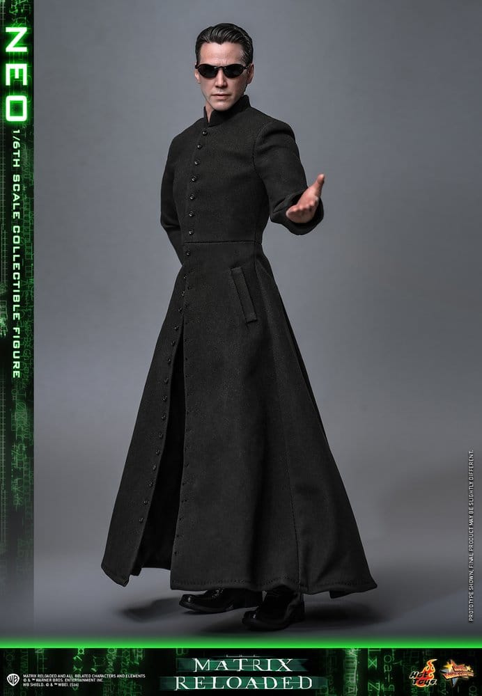 Hot Toys Matrix Movie Masterpiece Action Figur 1/6 Neo 31 cm