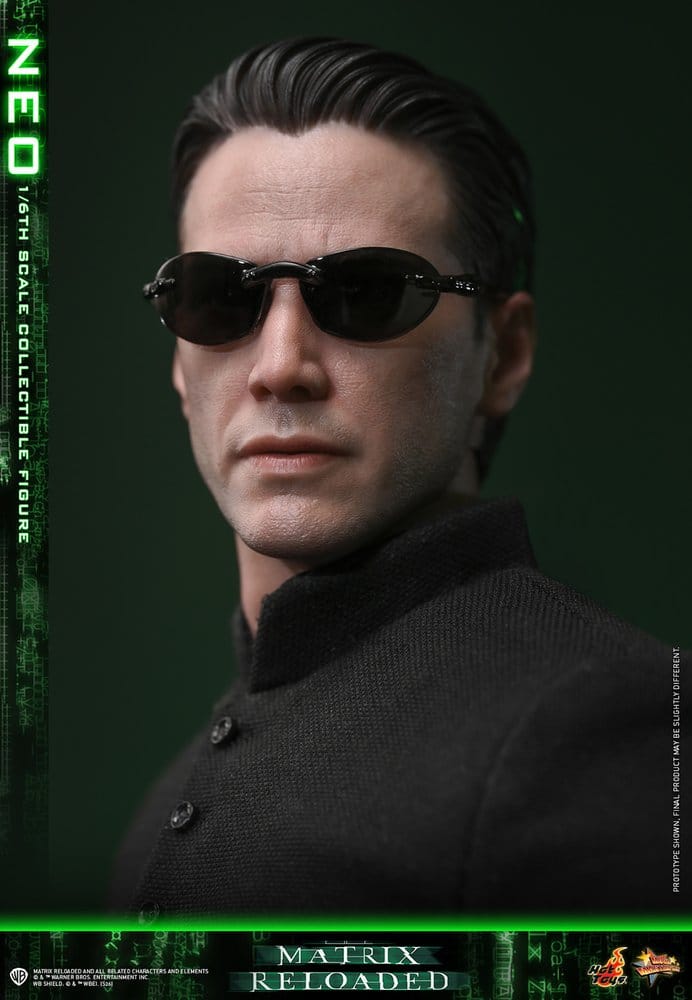 Hot Toys Matrix Movie Masterpiece Action Figur 1/6 Neo 31 cm