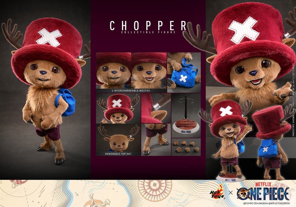 Hot Toys One Piece Chopper 49 cm Collectible Figure Actionfigur