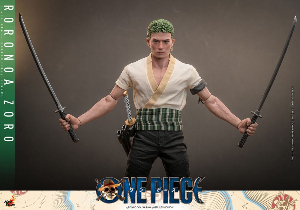 Hot Toys One Piece Netflix Lorenor Zorro 1/6 Actionfigur