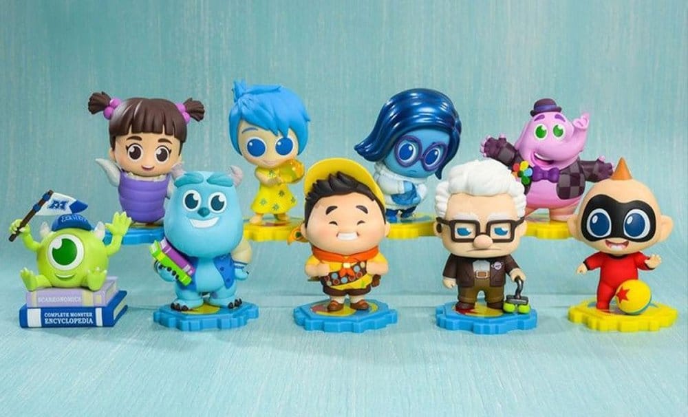 Hot Toys Pixar Cosbi Minifiguren Blind Box Display