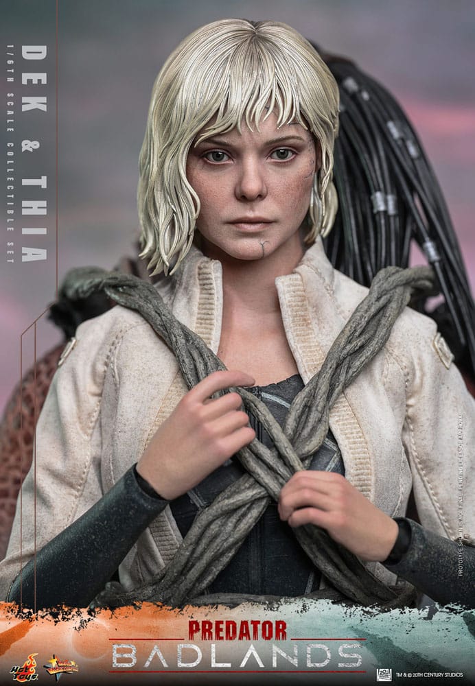 Hot Toys Predator: Badlands Movie Masterpiece Actionfigur 1/6 Dek & Thia 30 cm