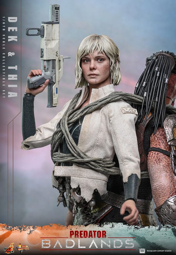 Hot Toys Predator: Badlands Movie Masterpiece Actionfigur 1/6 Dek & Thia 30 cm