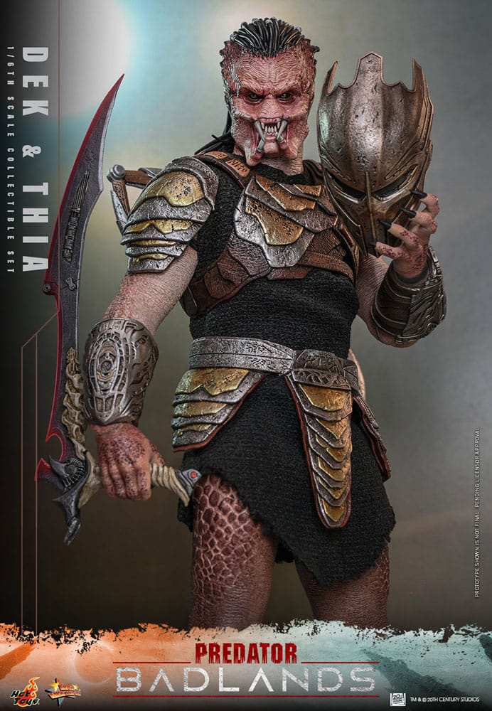 Hot Toys Predator: Badlands Movie Masterpiece Actionfigur 1/6 Dek & Thia 30 cm
