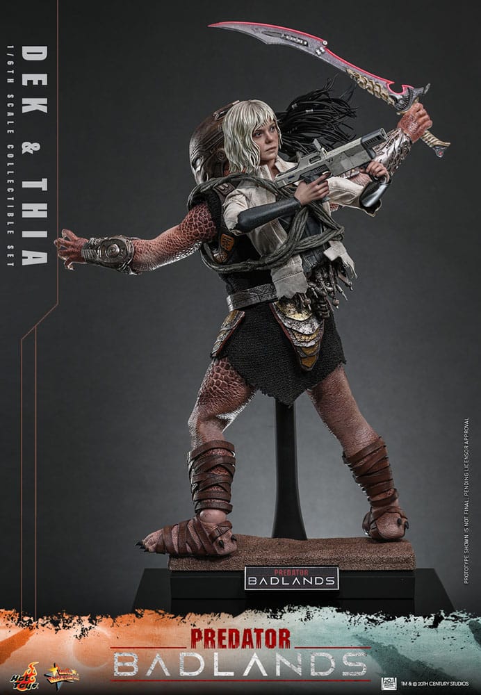 Hot Toys Predator: Badlands Movie Masterpiece Actionfigur 1/6 Dek & Thia 30 cm