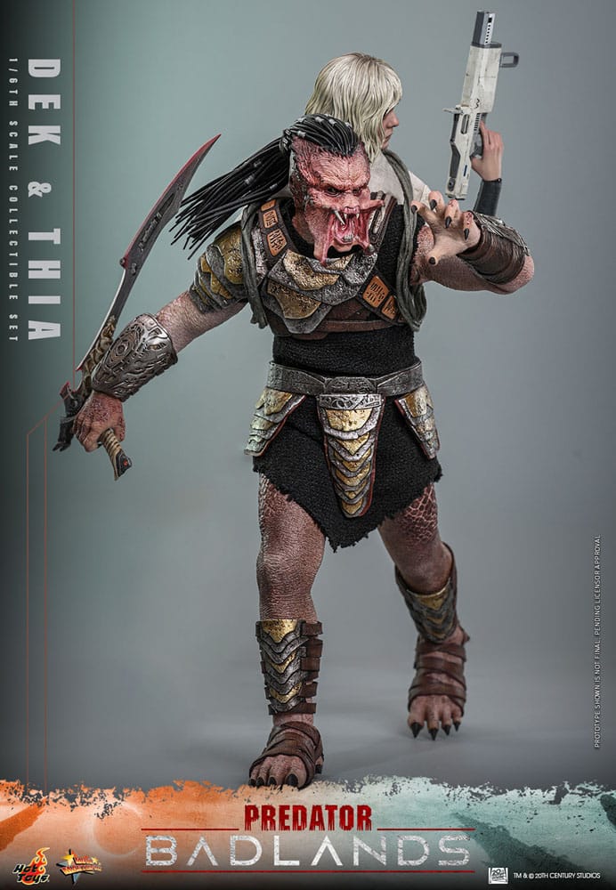 Hot Toys Predator: Badlands Movie Masterpiece Actionfigur 1/6 Dek & Thia 30 cm