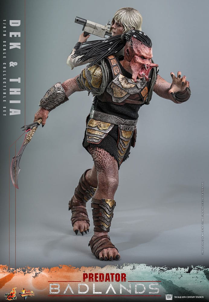 Hot Toys Predator: Badlands Movie Masterpiece Actionfigur 1/6 Dek & Thia 30 cm