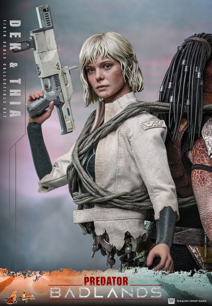 Hot Toys Predator: Badlands Movie Masterpiece Actionfigur 1/6 Dek & Thia 30 cm