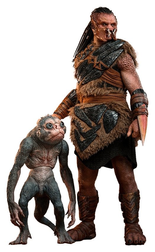 Hot Toys Predator: Badlands Movie Masterpiece Actionfiguren 2er-Pack 1/6 Dek (Bone Bison Armor) and Bud 31 cm