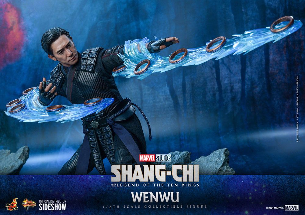 Hot Toys Shang-Chi and the Legend of the Ten Rings Wenwu 1/6 Actionfigur Movie Masterpiece 28 cm