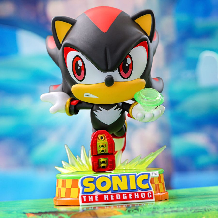 Hot Toys Sonic the Hedgehog Cosbaby (S) Minifigur Shadow 12 cm