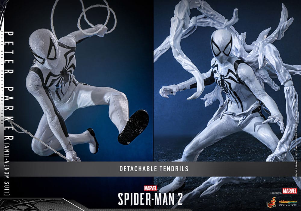 Hot Toys Spider-Man 2 Peter Parker (Anti-Venom Suit) 1/6 Actionfigur