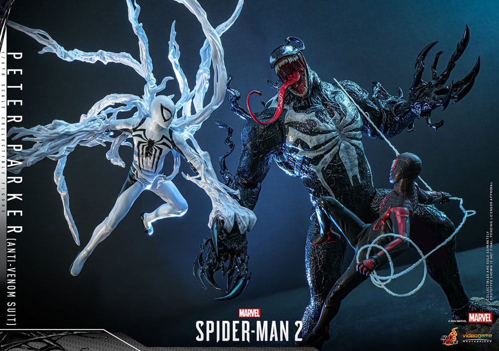 Hot Toys Spider-Man 2 Peter Parker (Anti-Venom Suit) 1/6 Actionfigur