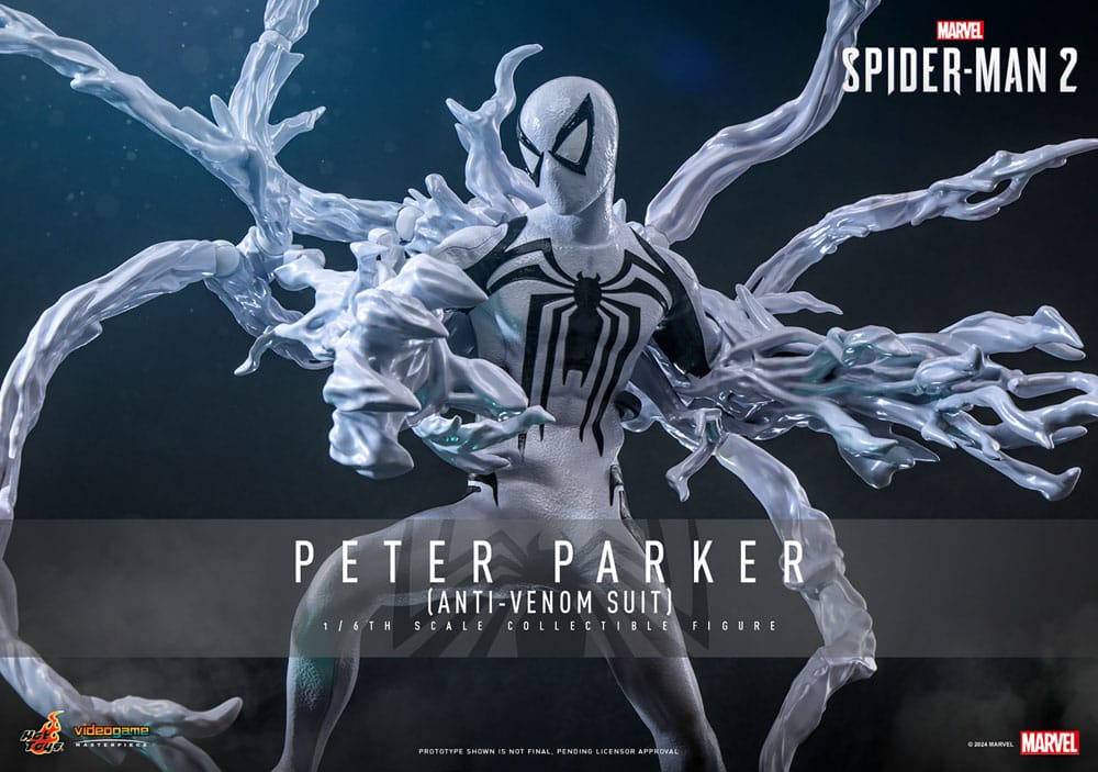 Hot Toys Spider-Man 2 Peter Parker (Anti-Venom Suit) 1/6 Actionfigur