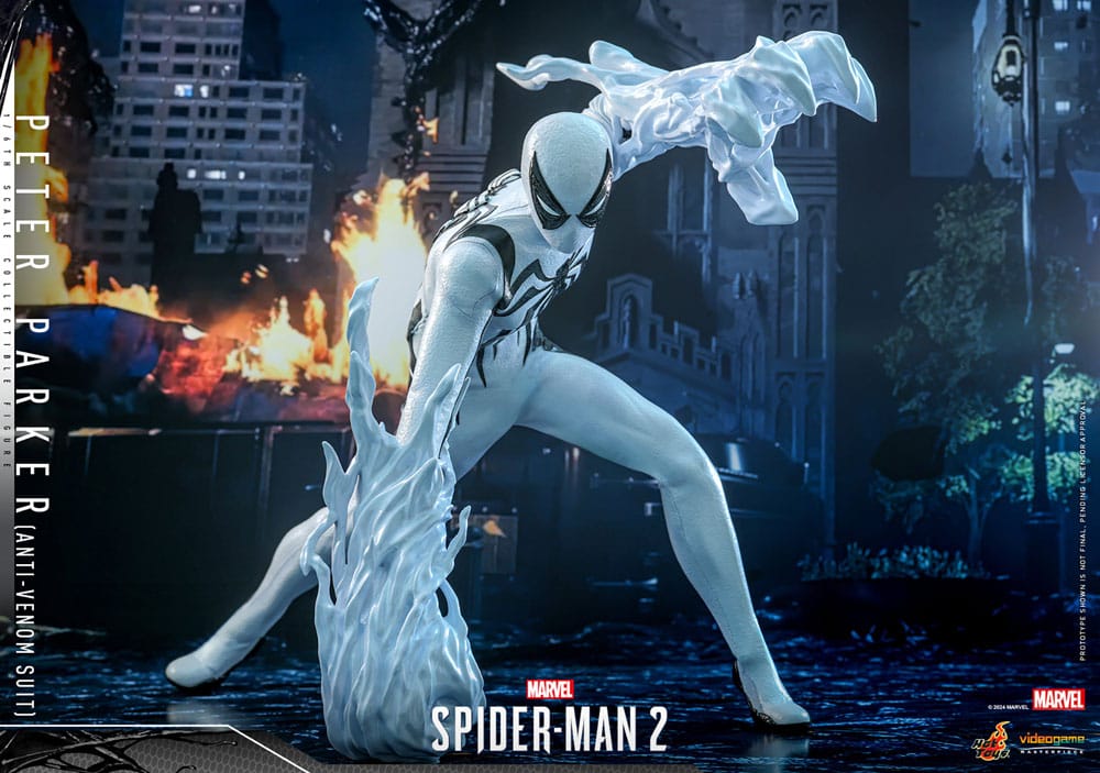 Hot Toys Spider-Man 2 Peter Parker (Anti-Venom Suit) 1/6 Actionfigur