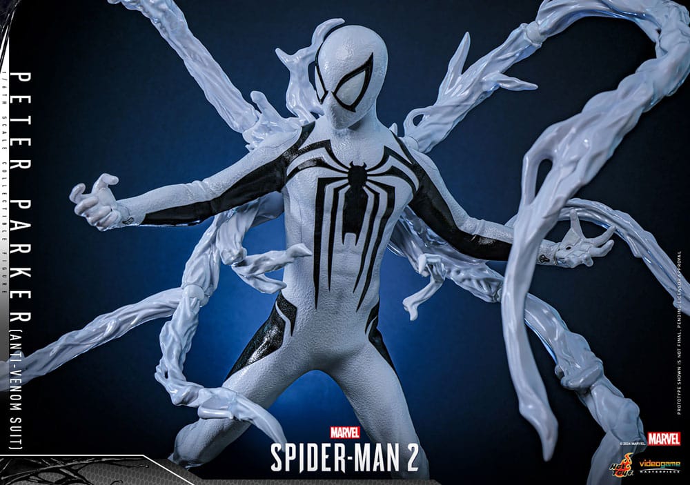 Hot Toys Spider-Man 2 Peter Parker (Anti-Venom Suit) 1/6 Actionfigur
