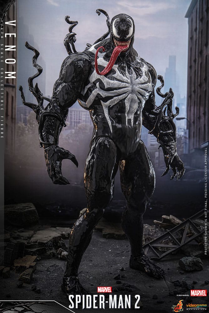 Hot Toys Spider-Man 2 Venom Videogame Masterpiece 1/6 Actionfigur