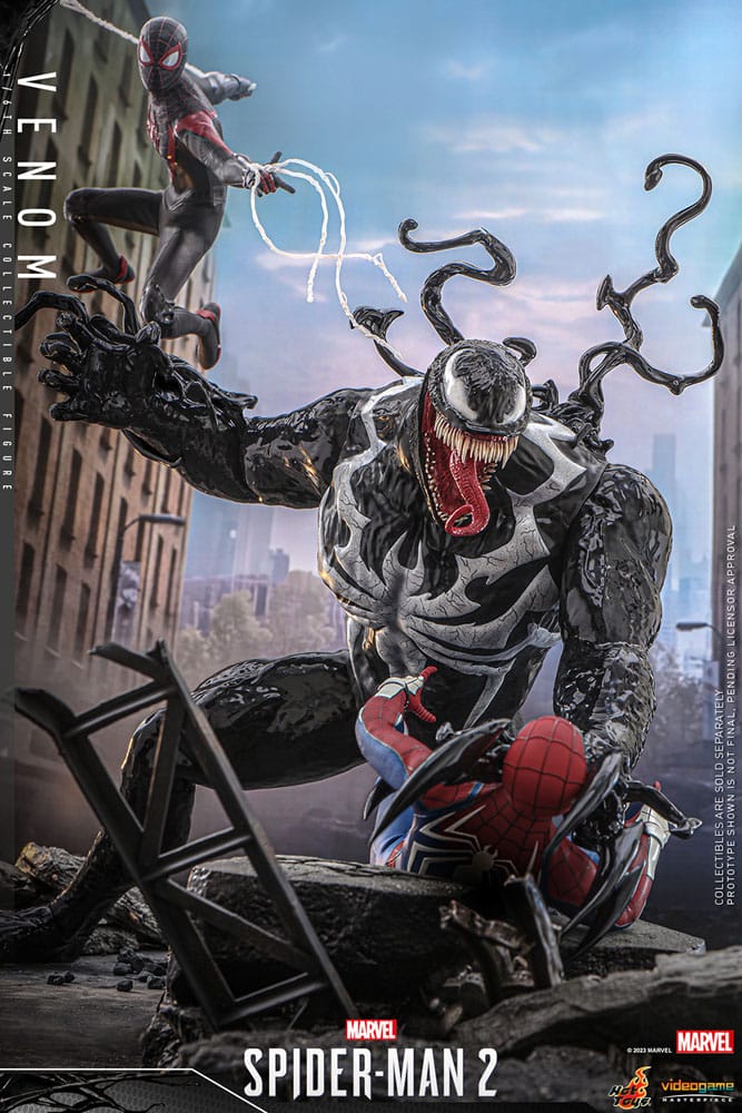 Hot Toys Spider-Man 2 Venom Videogame Masterpiece 1/6 Actionfigur