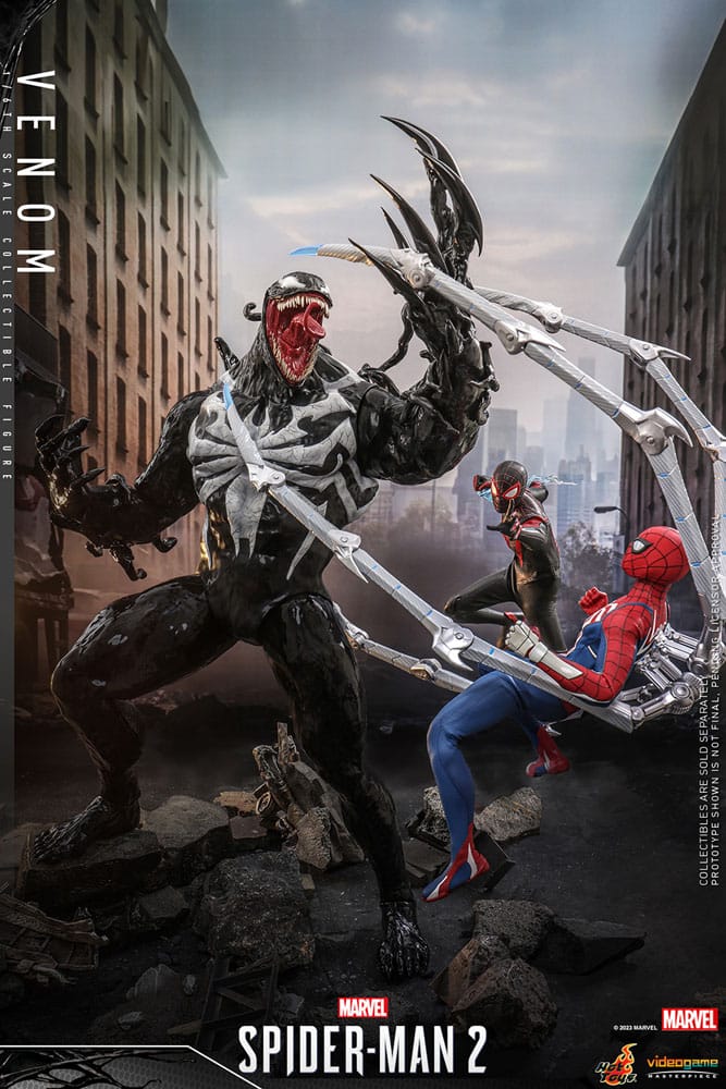 Hot Toys Spider-Man 2 Venom Videogame Masterpiece 1/6 Actionfigur
