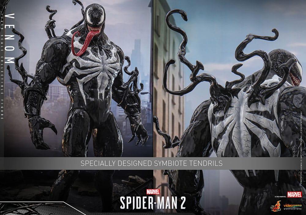 Hot Toys Spider-Man 2 Venom Videogame Masterpiece 1/6 Actionfigur