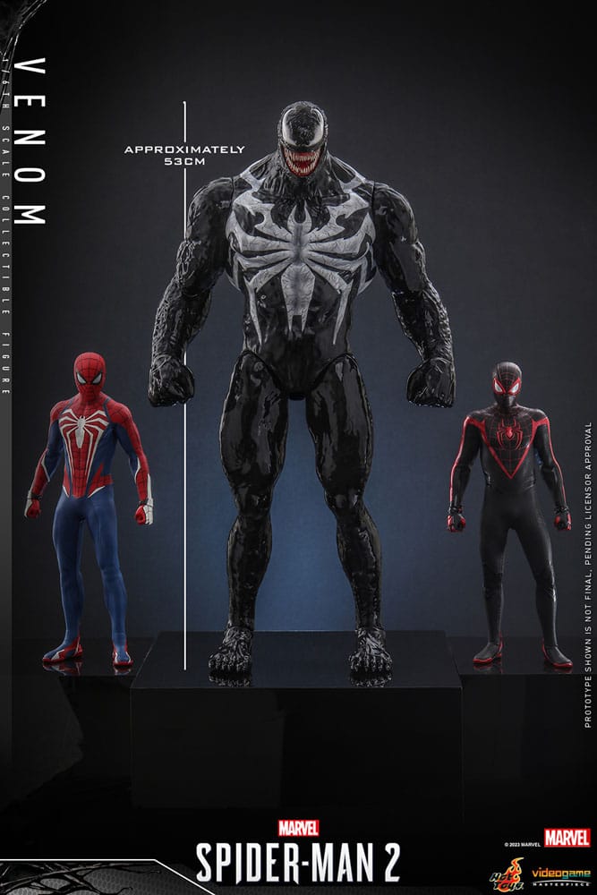 Hot Toys Spider-Man 2 Venom Videogame Masterpiece 1/6 Actionfigur