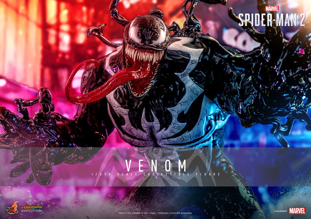 Hot Toys Spider-Man 2 Venom Videogame Masterpiece 1/6 Actionfigur