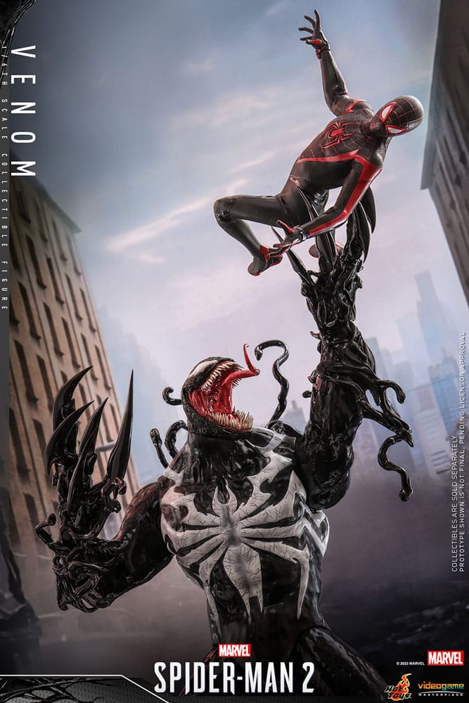 Hot Toys Spider-Man 2 Venom Videogame Masterpiece 1/6 Actionfigur
