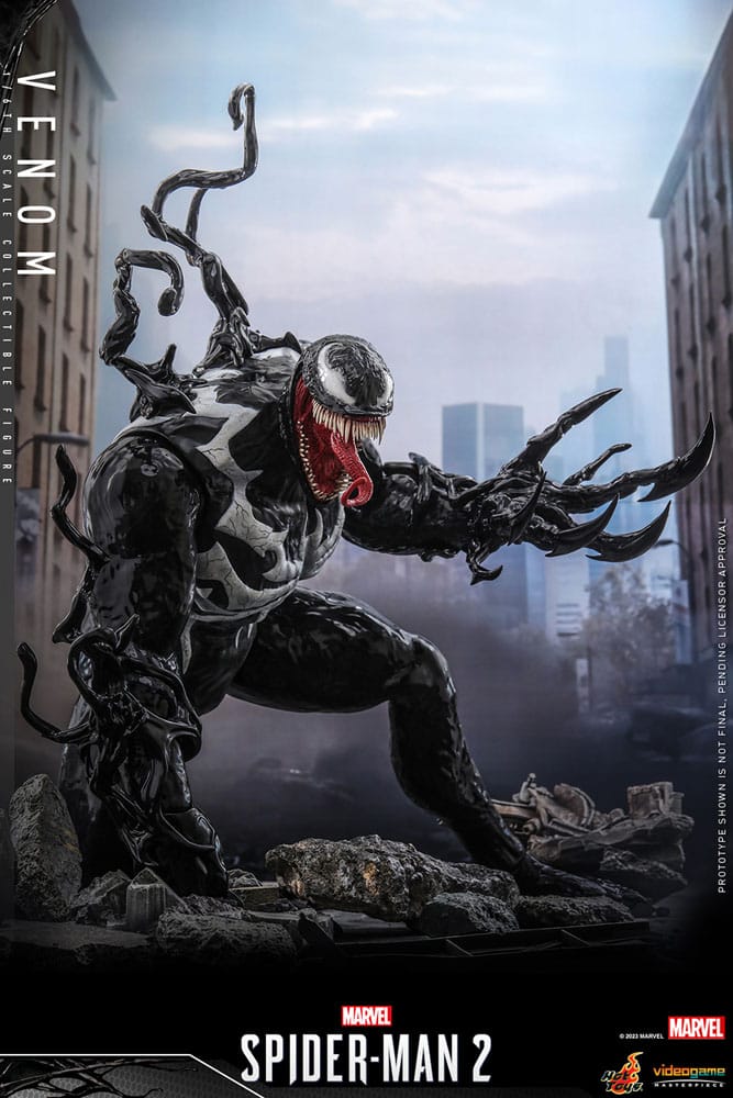 Hot Toys Spider-Man 2 Venom Videogame Masterpiece 1/6 Actionfigur