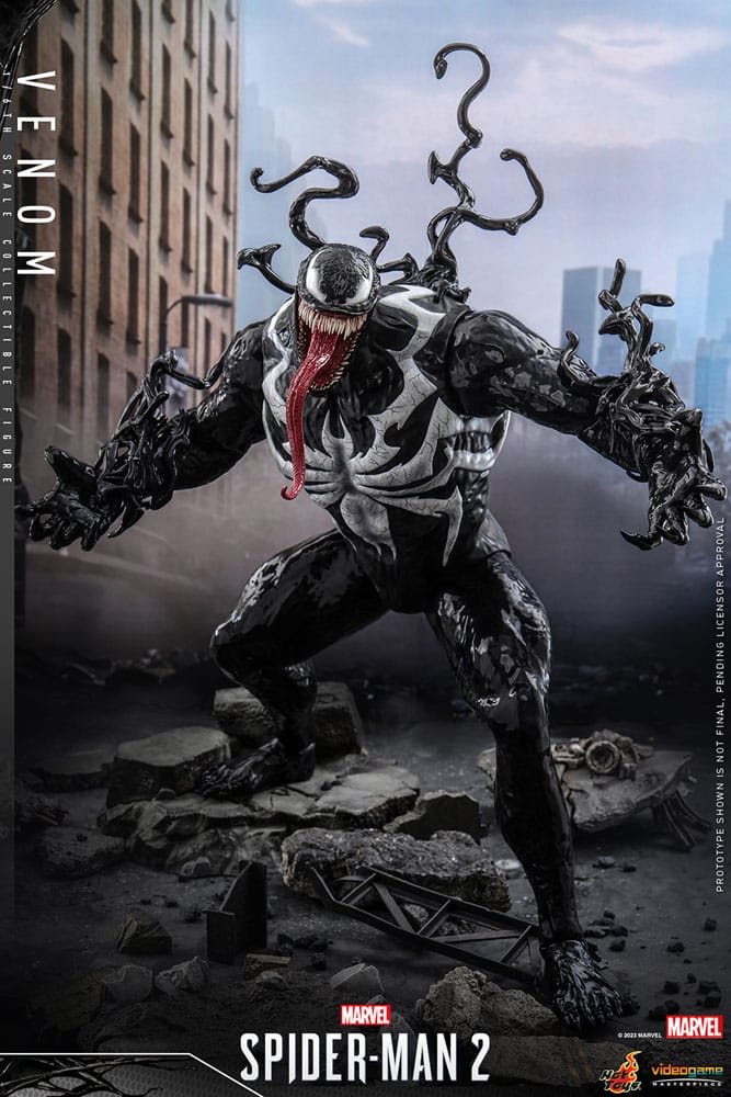 Hot Toys Spider-Man 2 Venom Videogame Masterpiece 1/6 Actionfigur