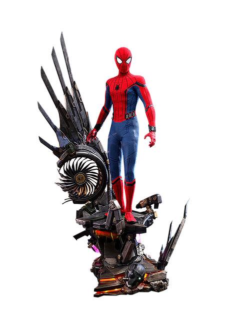 Hot Toys Spider-Man Homecoming QS015 Deluxe Version 1/4 Actionfigur - Beschädigte Verpackung