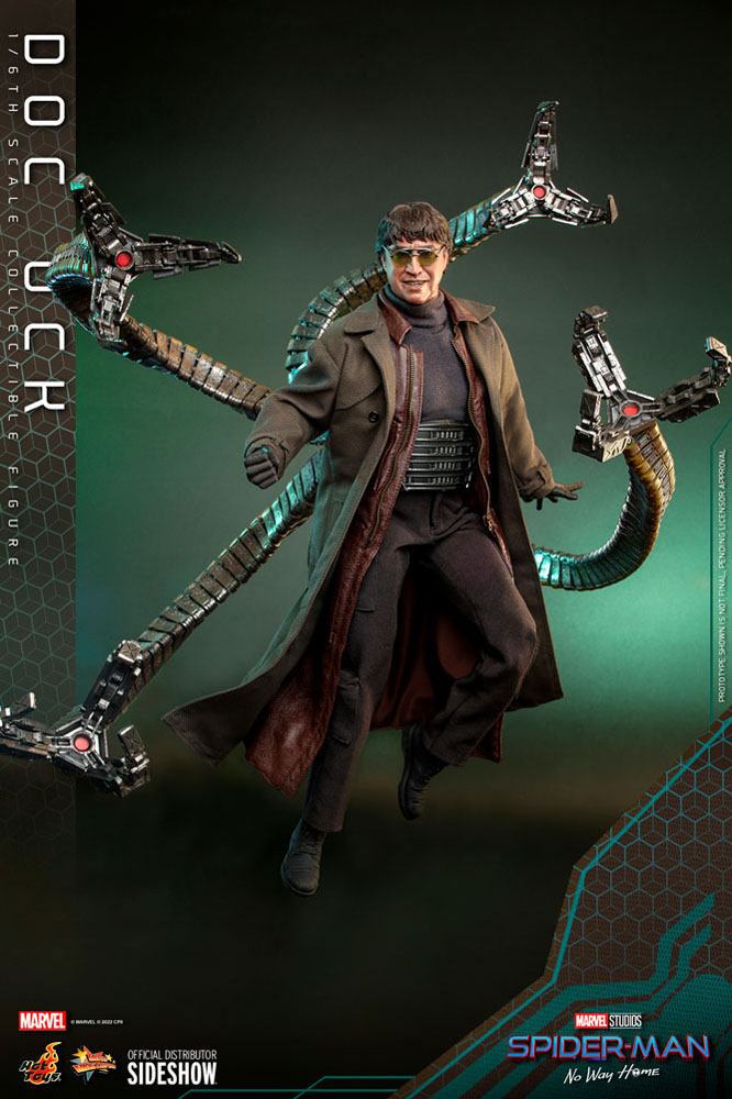 Hot Toys Spider-Man No Way Home Doc Ock 1/6 Actionfigur Movie Masterpiece 31 cm