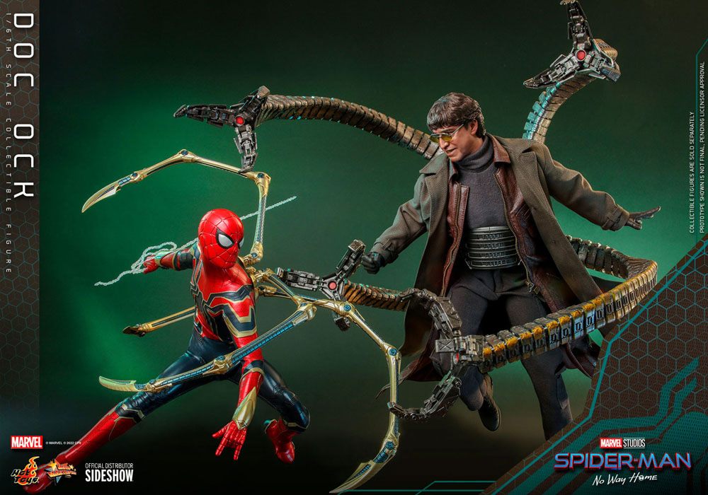 Hot Toys Spider-Man No Way Home Doc Ock 1/6 Actionfigur Movie Masterpiece 31 cm