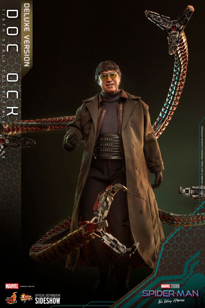 Hot Toys Spider-Man No Way Home Movie Doc Ock (Deluxe Version) 1/6 Masterpiece Actionfigur 31 cm