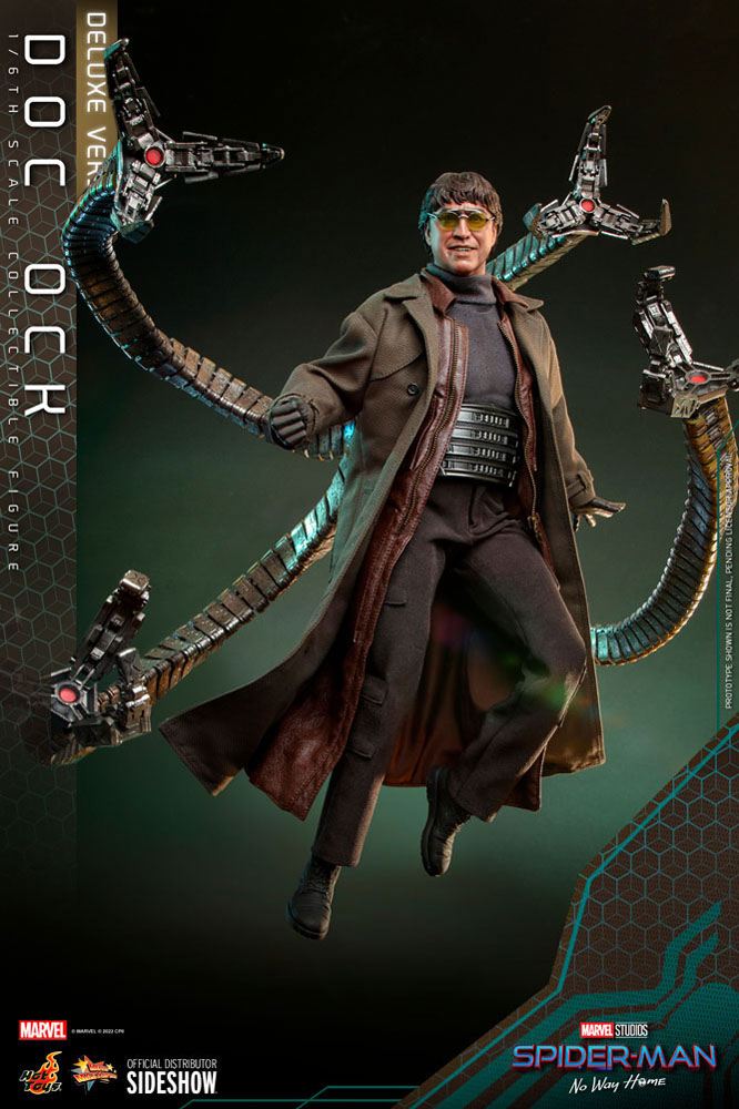 Hot Toys Spider-Man No Way Home Movie Doc Ock (Deluxe Version) 1/6 Masterpiece Actionfigur 31 cm
