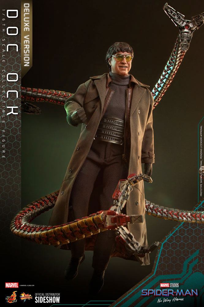 Hot Toys Spider-Man No Way Home Movie Doc Ock (Deluxe Version) 1/6 Masterpiece Actionfigur 31 cm