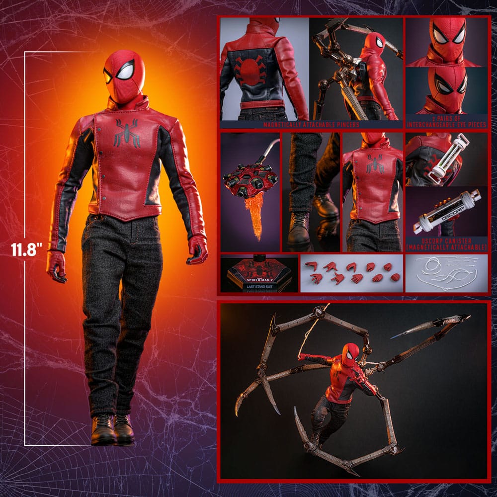 Hot Toys Spider-Man Peter Parker (Last Stand Suit) Hot Toys Exclusive 1/6 Actionfigur