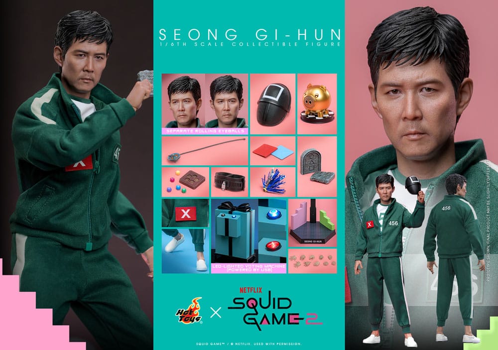 Hot Toys Squid Game 2 Seong Gi Hun 1/6 Actionfigur