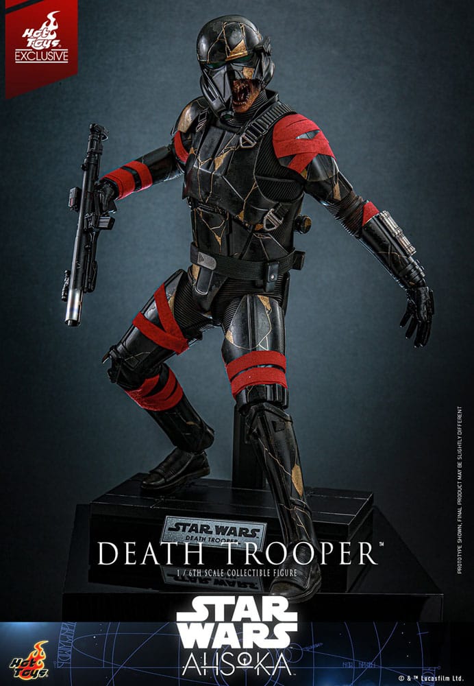 Hot Toys Star Wars Ahsoka Death Trooper Hot Toys Exclusive Television Masterpiece 1/6 Actionfigur