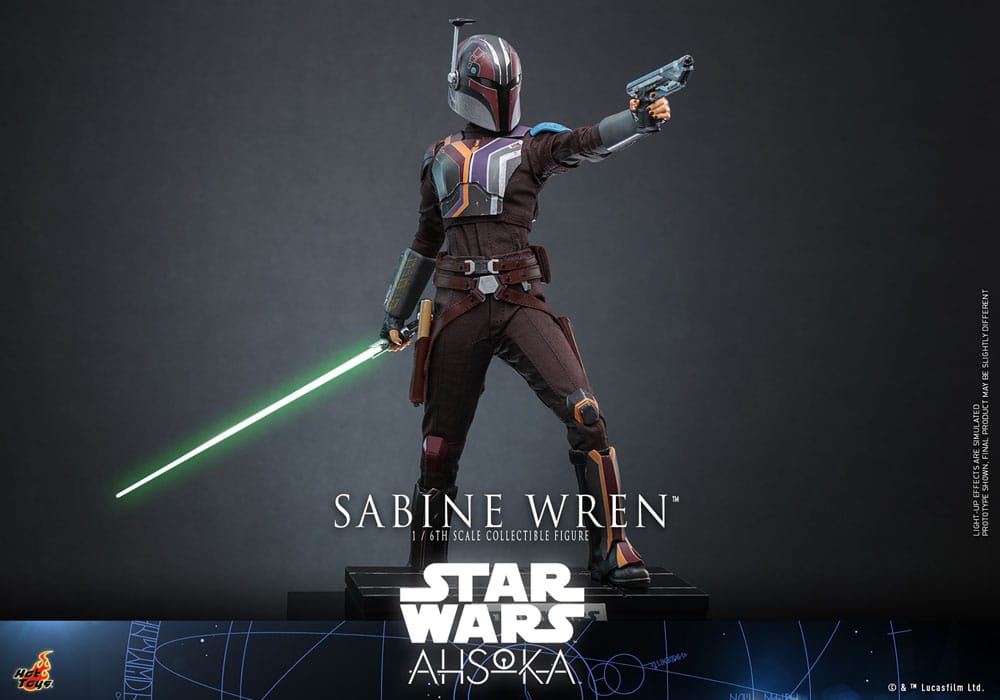 Hot Toys Star Wars Ahsoka Sabine Wren 1/6 Actionfigur