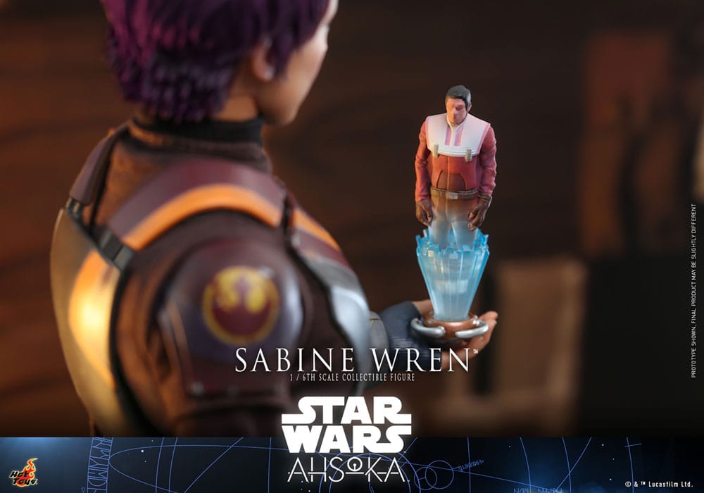 Hot Toys Star Wars Ahsoka Sabine Wren 1/6 Actionfigur