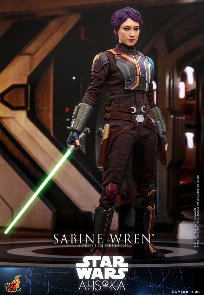 Hot Toys Star Wars Ahsoka Sabine Wren 1/6 Actionfigur
