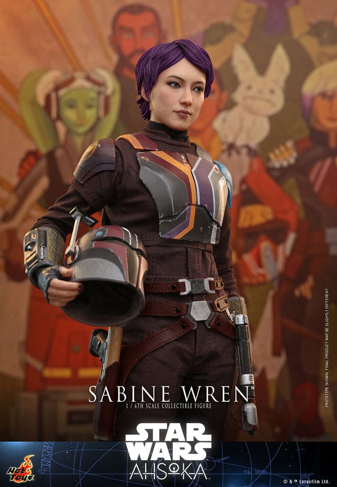 Hot Toys Star Wars Ahsoka Sabine Wren 1/6 Actionfigur