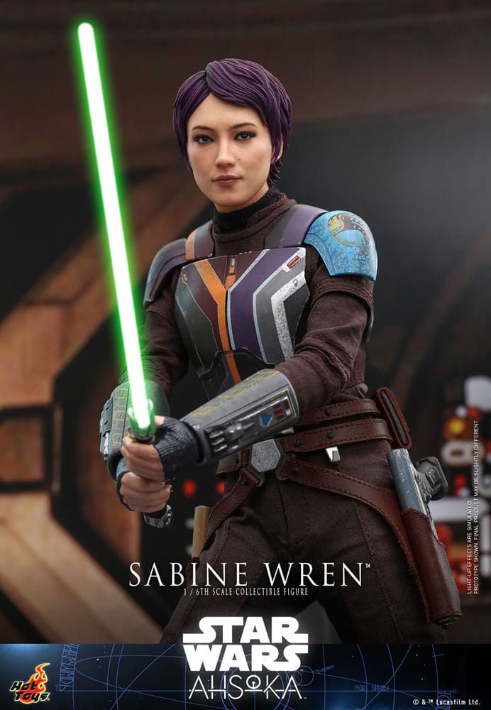 Hot Toys Star Wars Ahsoka Sabine Wren 1/6 Actionfigur