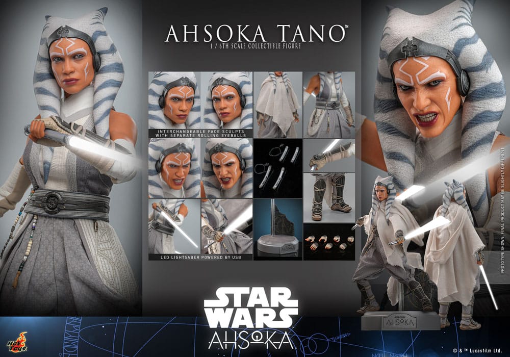 Hot Toys Star Wars Ahsoka Tano 1/6 Actionfigur