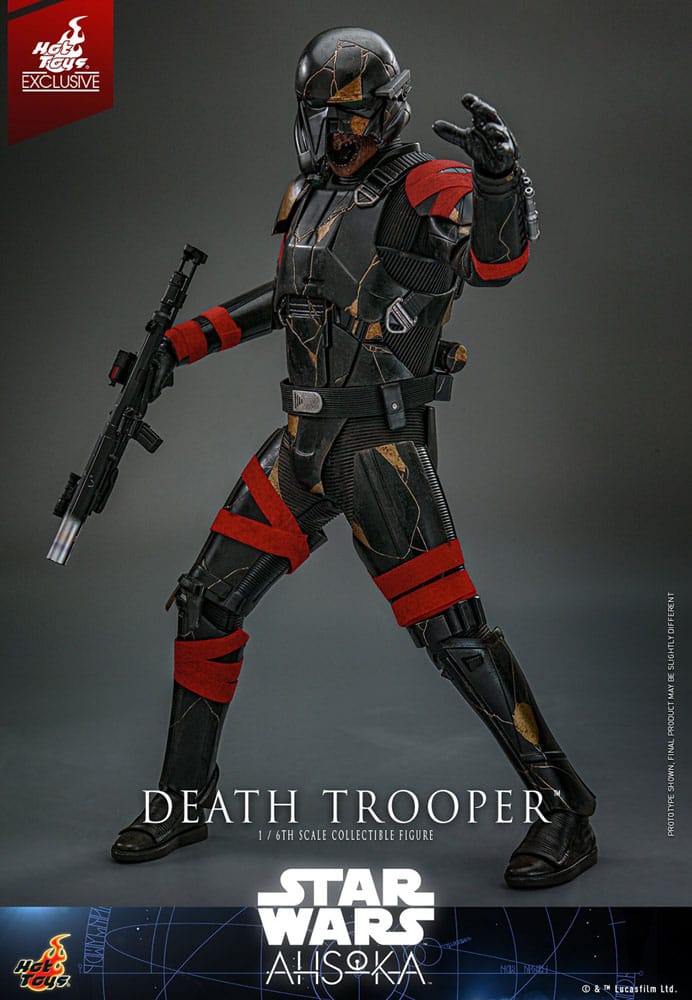 Hot Toys Star Wars: Ahsoka Television Masterpiece Actionfigur 1/6 Death Trooper Hot Toys Exclusive 31 cm