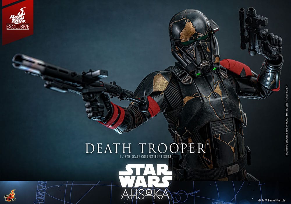 Hot Toys Star Wars: Ahsoka Television Masterpiece Actionfigur 1/6 Death Trooper Hot Toys Exclusive 31 cm